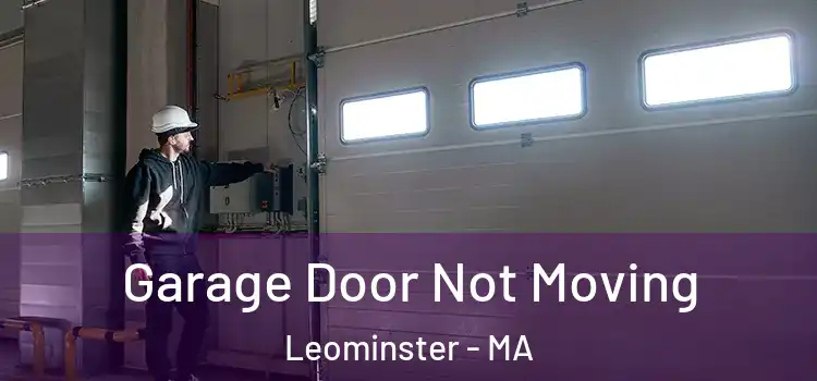  Garage Door Not Moving Leominster - MA